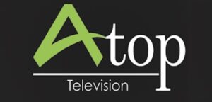 Atop Television logo on black background
